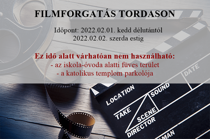 Filmforgatás Tordason: február 2-án