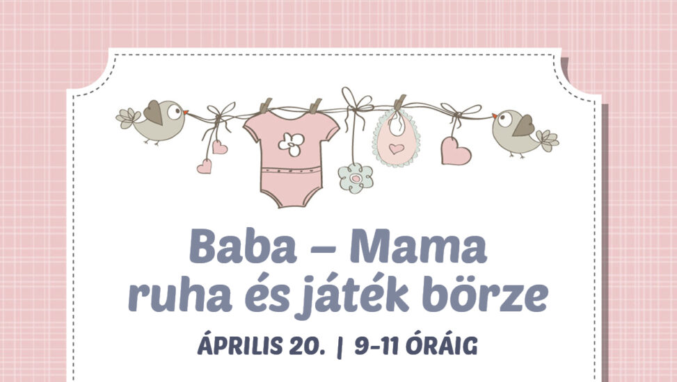 Baba-mama ruha és játék börze