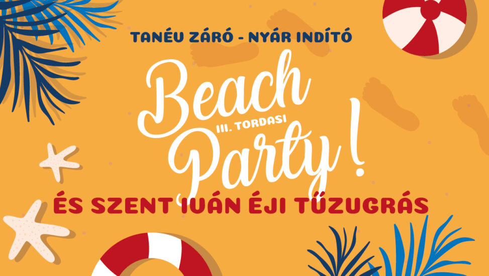 III. Tordasi Beach Party